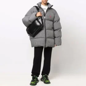 Sporty B Daunenjacke «Schwarz-Weiss» 681440TLO361070