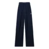 Sporty B Logo Band weite Track-Hose «Black» 675346TLVA11070
