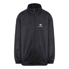 Sporty B Nylon-Track-Jacke «Schwarz» 663081TJOB91000