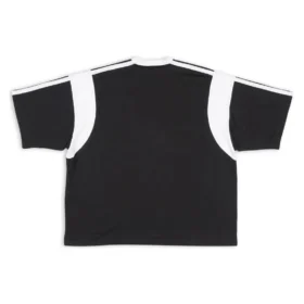 Sporty B T-Shirt Boxy Fit «Black White» 699182TMVC41070