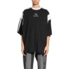 Sporty B T-Shirt Boxy Fit «Black White» 699182TMVC41070