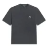 Sporty B T-Shirt in mittlerer Passform «Washed Black» 612966TLV991070