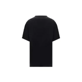 Sporty B T-Shirt mit Rundhalsausschnitt «Schwarz» 657059TKV901069