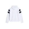 Sporty B Trainingsanzug-Hoodie mit Reissverschluss «Weiss Schwarz Rot» 675330TLVA39028