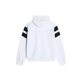 Sporty B Trainingsanzug-Hoodie mit Reissverschluss «Weiss Schwarz Rot» 675330TLVA39028