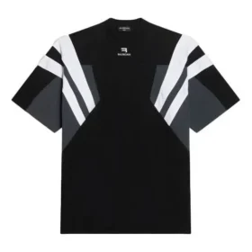 Sporty B Trainingsanzug-T-Shirt «Schwarz Grau Weiss» 675306TLVA21150