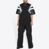 Sporty B Trainingsanzug-T-Shirt «Schwarz Grau Weiss» 675306TLVA21150