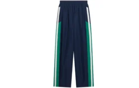 Sporty B Trainingshose «Dunkelblau Grün Weiss» 675491TKO484063