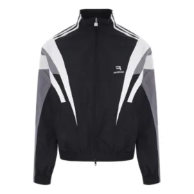 Sporty B Trainingsjacke «Schwarz Grau Weiss» 681438TKO481269