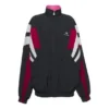 Sporty B Wende-Track-Jacke «Black Red White» 681445TKO481000