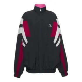 Sporty B Wende-Track-Jacke «Black Red White» 681445TKO481000