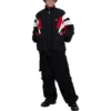 Sporty B Wende-Track-Jacke «Black Red White» 681445TKO481000