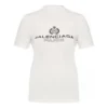 SS21 Alphabet Kurzarm-T-Shirt, weiss 594603TGV479000