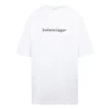 SS21 Bedrucktes T-Shirt mit Rundhalsausschnitt, weiss 641655TIV549040