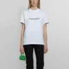 SS21 Casual T-Shirt mit Alphabet-Logo-Aufdruck, gross, kurzärmelig, weiss 612965TIV549040