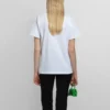 SS21 Casual T-Shirt mit Alphabet-Logo-Aufdruck, gross, kurzärmelig, weiss 612965TIV549040