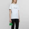 SS21 Casual T-Shirt mit Alphabet-Logo-Aufdruck, gross, kurzärmelig, weiss 612965TIV549040
