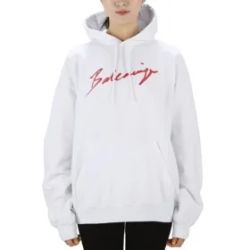SS21 Classic Logo Hoodies mit langen Ärmeln, weiss 583222TFV649783