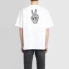 SS21 Drip Peace, weite Passform, Smile-Aufdruck, Casual, GS, weiss 641675TKVA18639