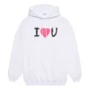 SS21 Hoodie mit Aufdruck, weiss 578135TJVL69040