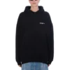SS21 Logo-Hoodie aus Baumwolle «Black» 620947TKV871070