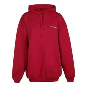SS21 Logo Hoodie in mittlerer Passform «Rot» 578135TIV846295