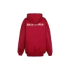SS21 Logo Hoodie in mittlerer Passform «Rot» 578135TIV846295