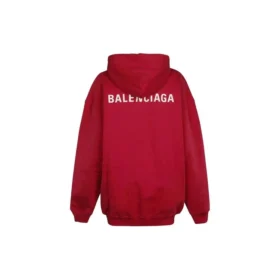 SS21 Logo Hoodie in mittlerer Passform «Rot» 578135TIV846295