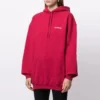 SS21 Logo Hoodie in mittlerer Passform «Rot» 578135TIV846295