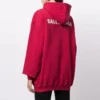 SS21 Logo Hoodie in mittlerer Passform «Rot» 578135TIV846295