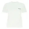 SS21 Logo-T-Shirt mit Rundhalsausschnitt und kurzen Ärmeln, weiss 612964TJV879040