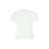 SS21 Logo-T-Shirt mit Rundhalsausschnitt und kurzen Ärmeln, weiss 612964TJV879040