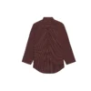 SS21 Oversize-Karoshirt mit langen Ärmeln, braun 658806TKM366100