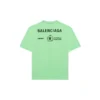SS21 Retro Kurzarm, fluoreszierendes Grün 612965THV844162