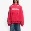 SS21 «S OTHER MATERIALS» Sweatshirt Rot 659403TKVB66295