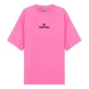 SS21 Stickerei Rundhalsausschnitt Rosa 641532TJVA95764