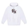 SS21 Unisex-Modell mit kleinem Cartoon-Print, weiss 578135TJVE69000