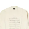 SS24-Logo mit Noten-Sweater «Beige» 699212TMVO69069