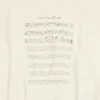 SS24-Logo mit Noten-Sweater «Beige» 699212TMVO69069