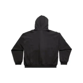 Sticky Note Zip-Up-Hoodie, Medium Fit «Black Faded» 744457TOVD31055