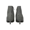 Stiefel aus Wolle mit Karomuster und spitzer Zehenpartie «Grey» 579218W1SR01214
