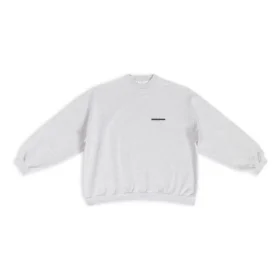 Strike 1917 Oversize-Pullover mit Rundhalsausschnitt «Hellgrau» 699212TMVH21023