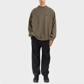Strike 1917 Oversize-Pullover mit Rundhalsausschnitt «Khaki» 699212TMVH22930