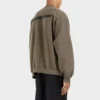 Strike 1917 Oversize-Pullover mit Rundhalsausschnitt «Khaki» 699212TMVH22930