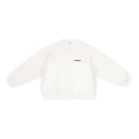Strike 1917 Oversize-Pullover mit Rundhalsausschnitt «Weiss» 699242TMVH29800