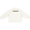 Strike 1917 Oversize-Pullover mit Rundhalsausschnitt «Weiss» 699242TMVH29800