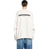 Strike 1917 Oversize-Pullover mit Rundhalsausschnitt «Weiss» 699242TMVH29800