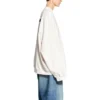 Strike 1917 Oversize-Pullover mit Rundhalsausschnitt «Weiss» 699242TMVH29800