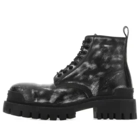 Strike Stiefel «Washed Out Black Leather» 589338WBEF19010