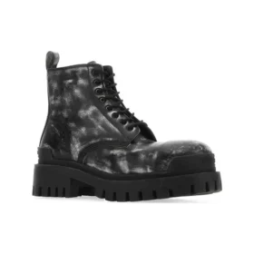 Strike Stiefel «Washed Out Black Leather» 589338WBEF19010